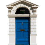 Irish building door